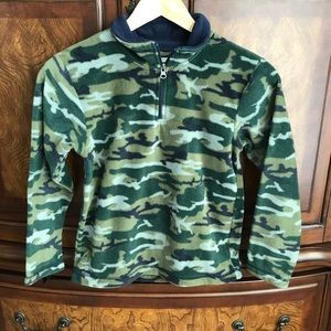 Camouflage Long Sleeve Pullover